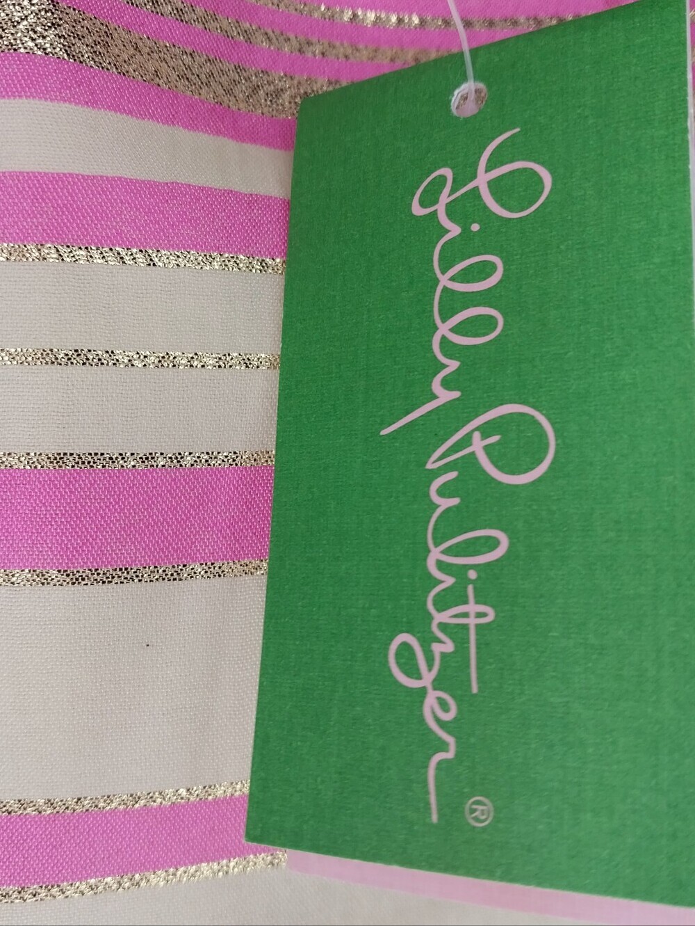 Lilly Pultizer Sherry Strapless Coquette Soroity Glam A-Line Mini Dress NWT - Picture 11 of 12